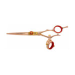 Double Swivel Rose Gold R Titanium Hair Cutting Scissor